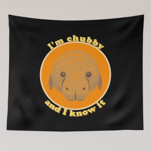 Item preview, i am chubby designed and sold by Teescount.