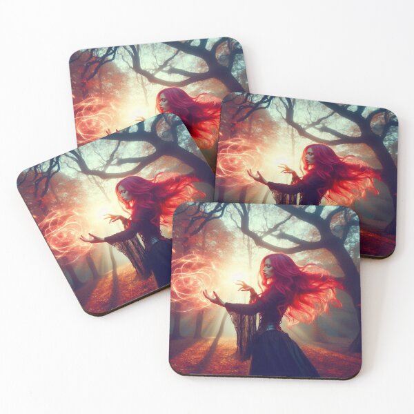 Item preview, Solstice Witch 2: Woodland Conjuring at Dawn designed and sold by Z0Ne.