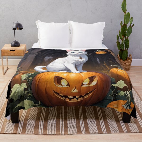 Item preview, Cat Sitting On The Pumpkin designed and sold by Bilisik.