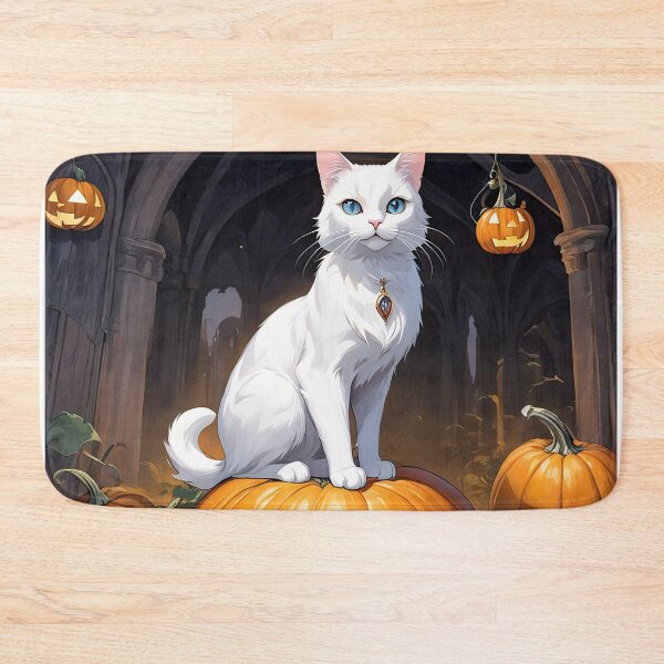 Item preview, Cat Sitting On The Pumpkin designed and sold by Bilisik.