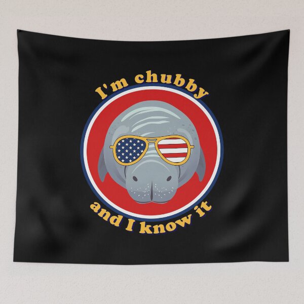 Item preview, i am chubby designed and sold by Teescount.