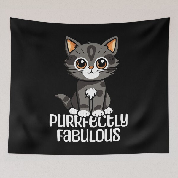 Item preview, Purrfectly Fabulous designed and sold by Khihi.
