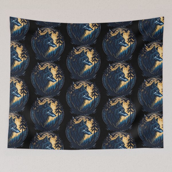 Item preview, Mystical Wolf designed and sold by Getup-clothing.