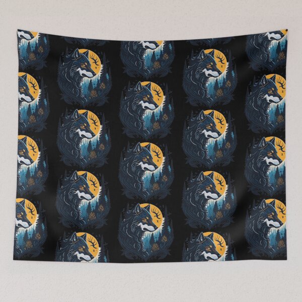 Item preview, Mystical Wolf designed and sold by Getup-clothing.