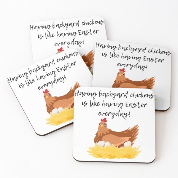Item preview, Having Backyard Chickens is like Having Easter Everyday! designed and sold by Thewelllife.