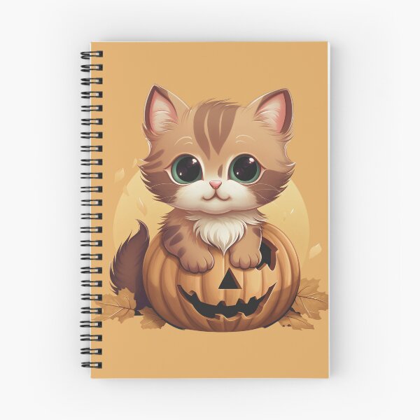 Item preview, Spooky Cat On Pumpkin Moon Hallowen designed and sold by Lil-Satu.