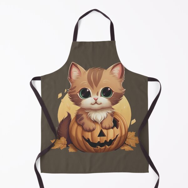 Item preview, Spooky Cat On Pumpkin Moon Hallowen designed and sold by Lil-Satu.