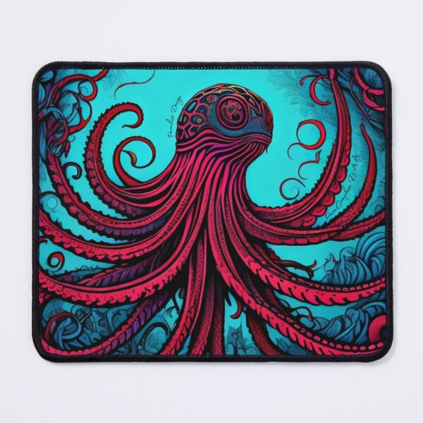 Item preview, Psychedelic octopus designed and sold by ParaGraphix.