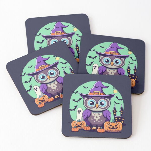 Item preview, Halloween - Cute Little Cartoon Owl  designed and sold by MrDoze.