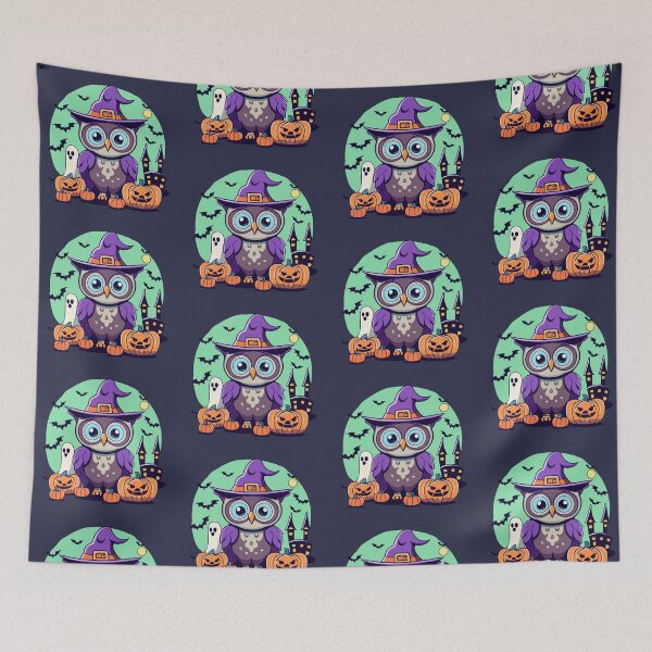 Item preview, Halloween - Cute Little Cartoon Owl  designed and sold by MrDoze.