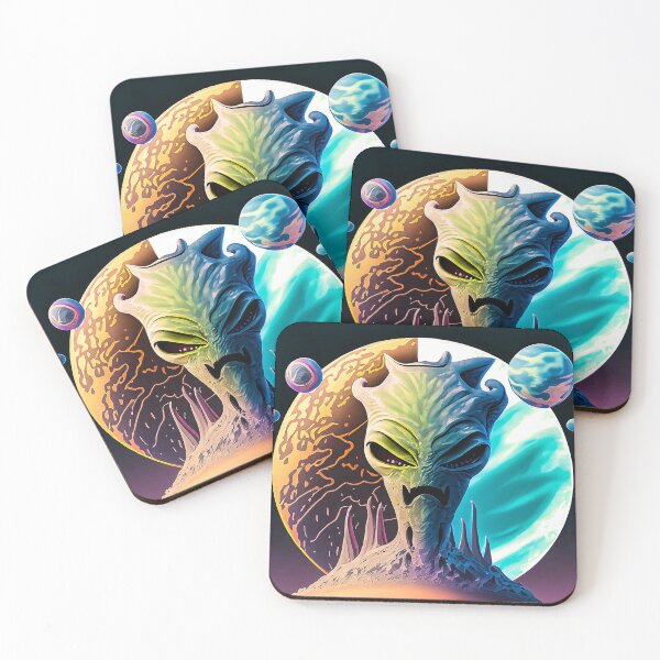 Item preview, Aliens world - Alien Land - Alien Civilization - Alien Creatures designed and sold by TheNatureTalent.