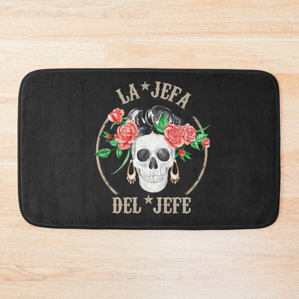 Item preview, la jefa del jefe, THEY CALL ME EL JEFE, Sugar Skull Day of the Dead designed and sold by benaouichShop.