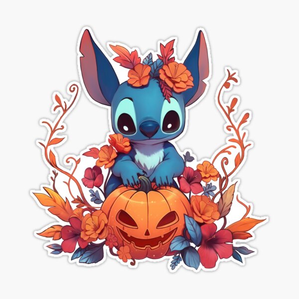 Stitch Surprise Sticker for Sale by FalChi