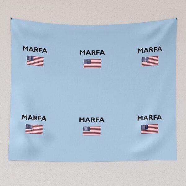 Item preview, Marfa Texas USA American Flag Light-Color designed and sold by TinyStarAmerica.