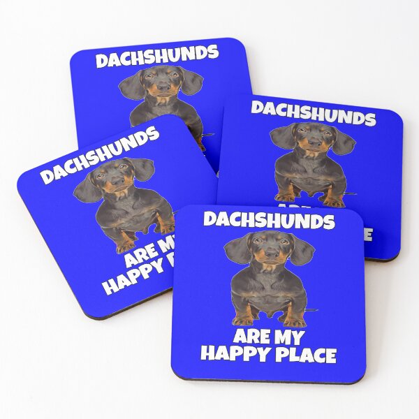 Item preview, Dachshund Dog Owner Design Dachshunds Are My Happy Place designed and sold by fantasticdesign.
