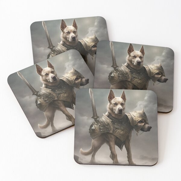 Item preview, warrior dog art designed and sold by extraorddesigns.