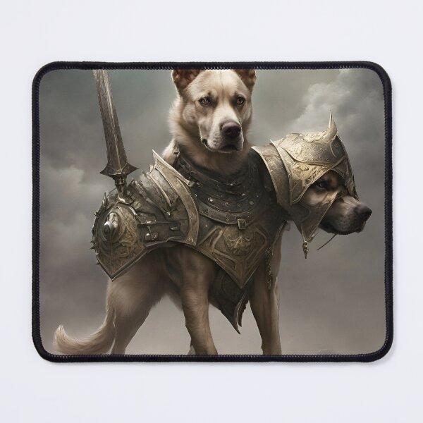 Item preview, warrior dog art designed and sold by extraorddesigns.