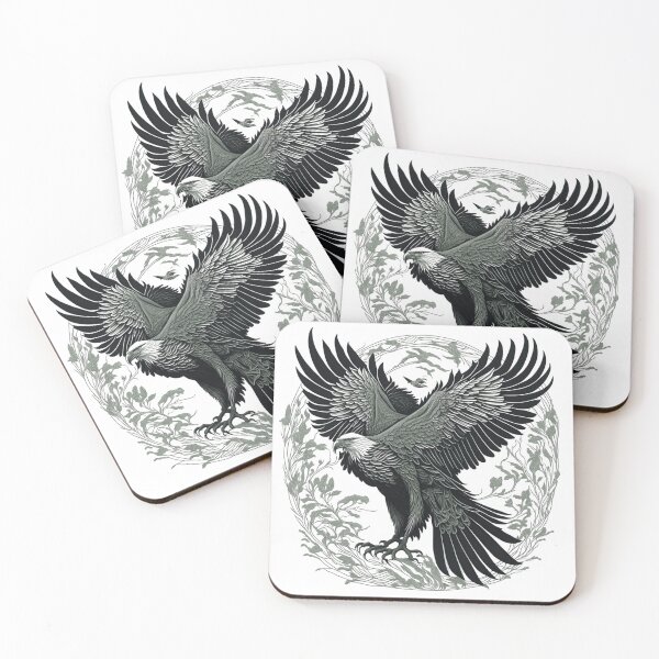 Item preview, The black eagle pattern designed and sold by Kodchaporn-P.