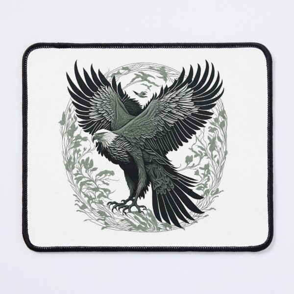 Item preview, The black eagle pattern designed and sold by Kodchaporn-P.