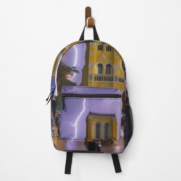 Item preview, Iconic World Landmarks During A Thunderstorm; Notre Dame Cathedral Saigon designed and sold by MusicalArtisty.