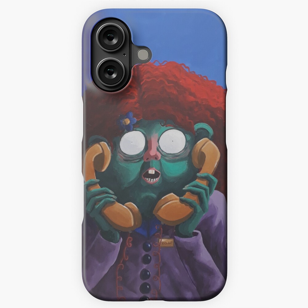 Aperçu de l'œuvre Coque rigide iPhone créée et vendue par Modelaine.