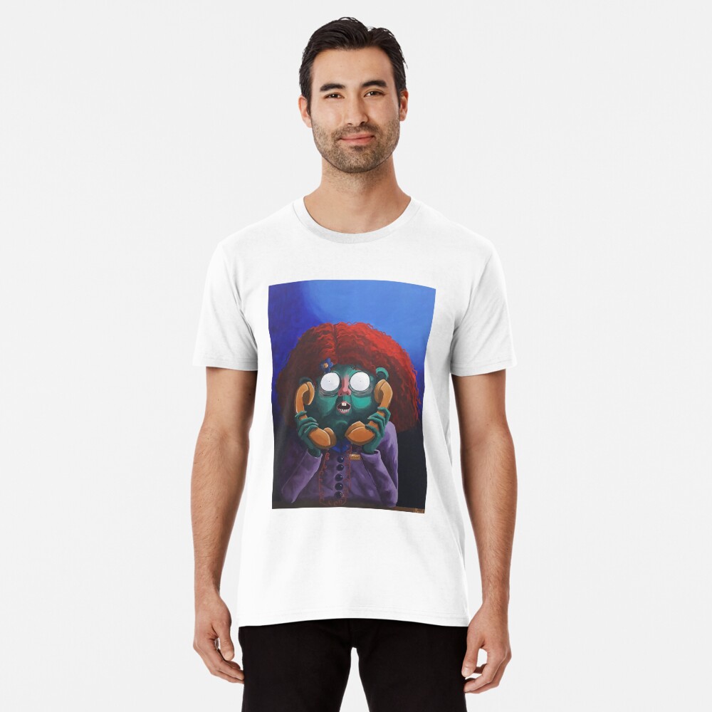 Aperçu de l'œuvre T-shirt premium créée et vendue par Modelaine.