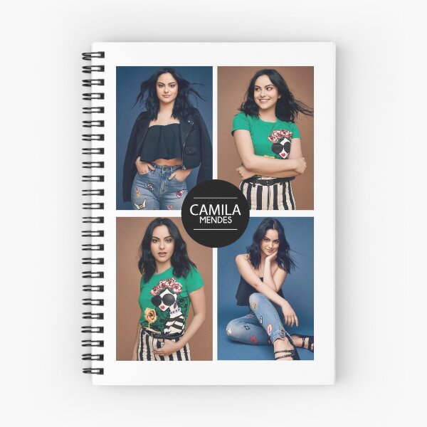 Aperçu de l'œuvre Carrés Camila Mendes (Fond blanc) créée et vendue par brenda-lee.