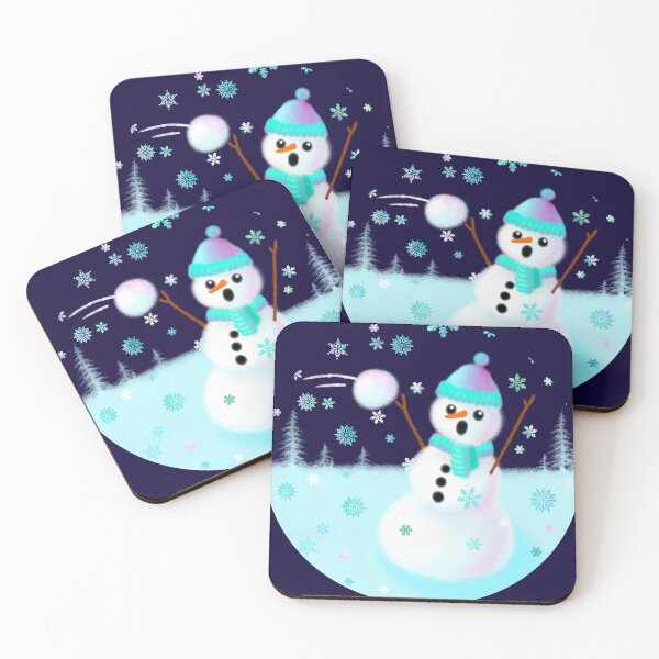 Item preview, Dodging during a snowball fight designed and sold by Azyrielle.