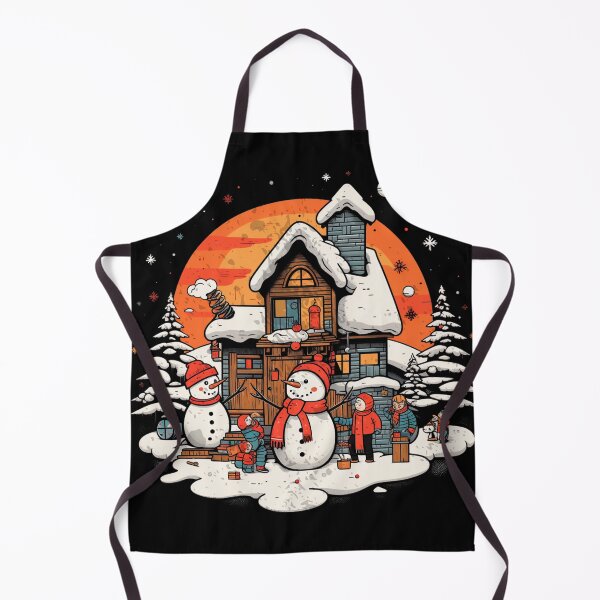 Item preview, Whimsical Christmas Snowman Wonderland designed and sold by Justin Haas.