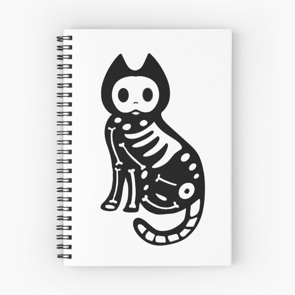 Item preview, Skeleton cat designed and sold by KaisPrints.