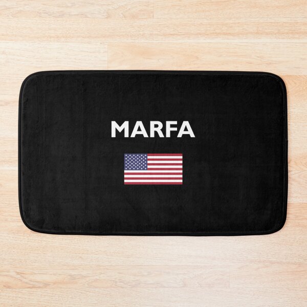 Item preview, Marfa Texas USA American Flag Dark Color designed and sold by TinyStarAmerica.