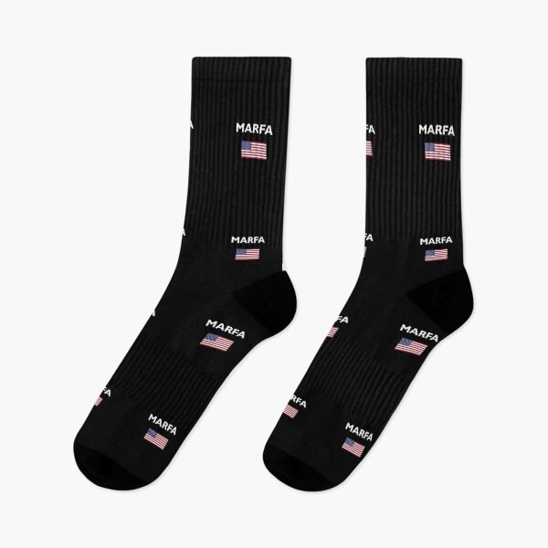 Item preview, Marfa Texas USA American Flag Dark Color designed and sold by TinyStarAmerica.