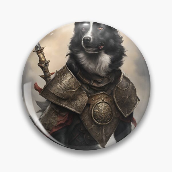 Item preview, warrior dog art designed and sold by extraorddesigns.