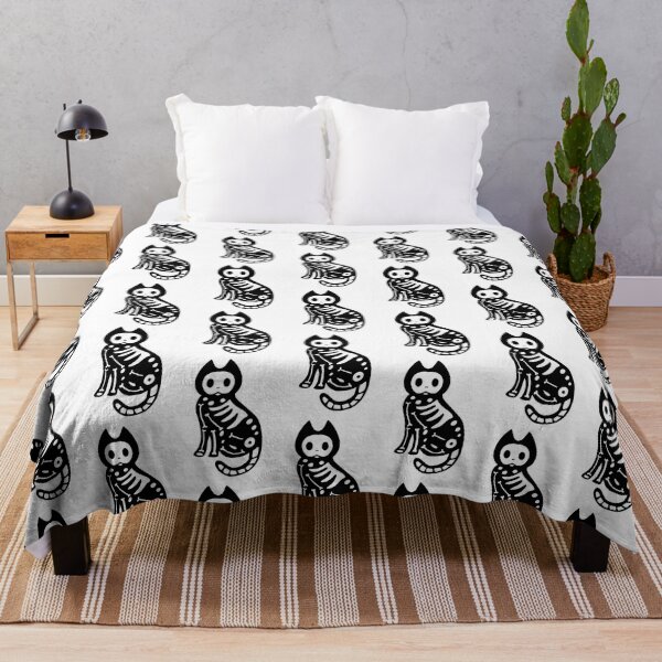 Item preview, Skeleton cat designed and sold by KaisPrints.