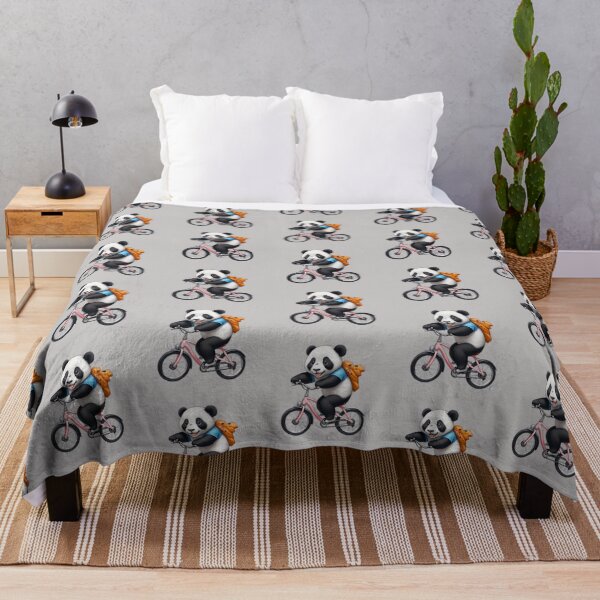 Item preview, Panda Riding A Bike | Sporty Animals designed and sold by TheArtAlchemy.