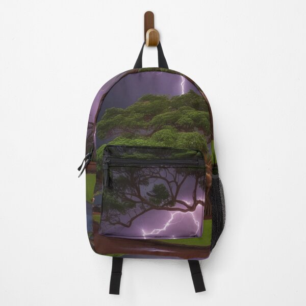 Item preview, Iconic World Landmarks During A Thunderstorm; Banyan Tree Maui designed and sold by MusicalArtisty.