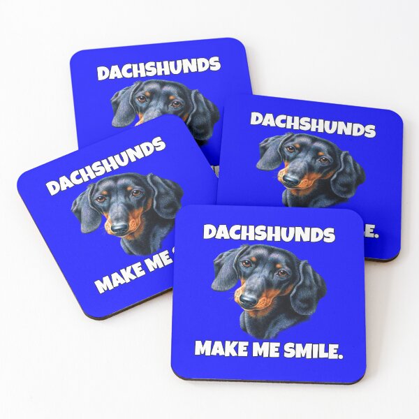 Item preview, Dachshund Dog Owner Design Dachshunds Make Me Smile  designed and sold by fantasticdesign.