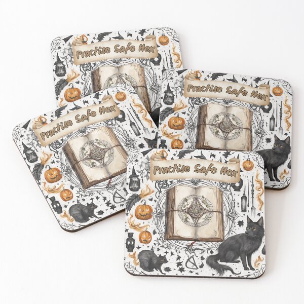 Item preview, Practice Safe Hex designed and sold by Bramble Fairy.