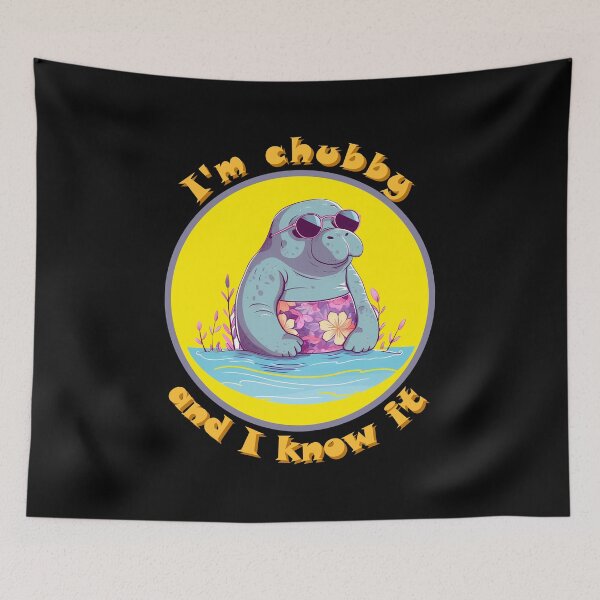 Item preview, i am chubby designed and sold by Teescount.