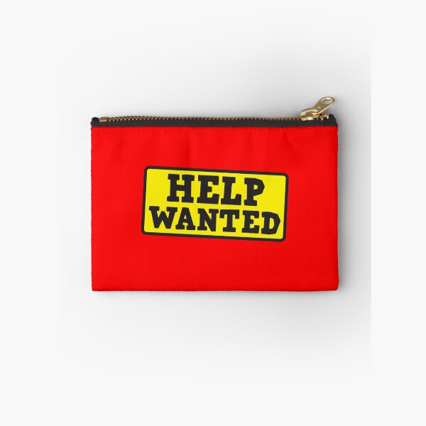 Item preview, HELP WANTED SIGN (rough) designed and sold by jazzydevil.