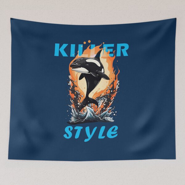 Item preview, Killer Style - Orca Tee designed and sold by teecraftstudios.