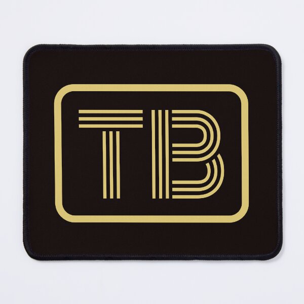 Item preview, TB Initials Gold Geometric Letters designed and sold by Jeallan Designs.