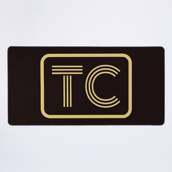 Item preview, TC Initials Gold Geometric Letters designed and sold by Jeallan Designs.
