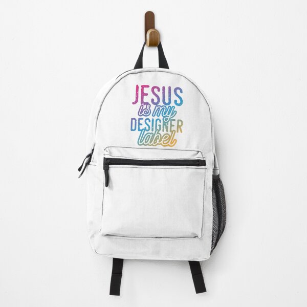 Item preview, Jesus is my Designer Colorful Label Christian Design designed and sold by Angela Cini.