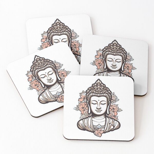 Item preview, Buddha Black White ,buddha Modern art , buddha Modern art home decoration designed and sold by MartynGrey.