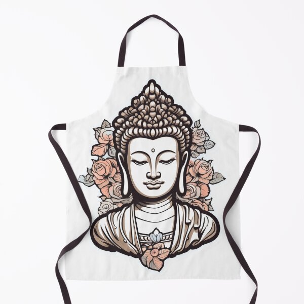 Item preview, Buddha Black White ,buddha Modern art , buddha Modern art home decoration designed and sold by MartynGrey.