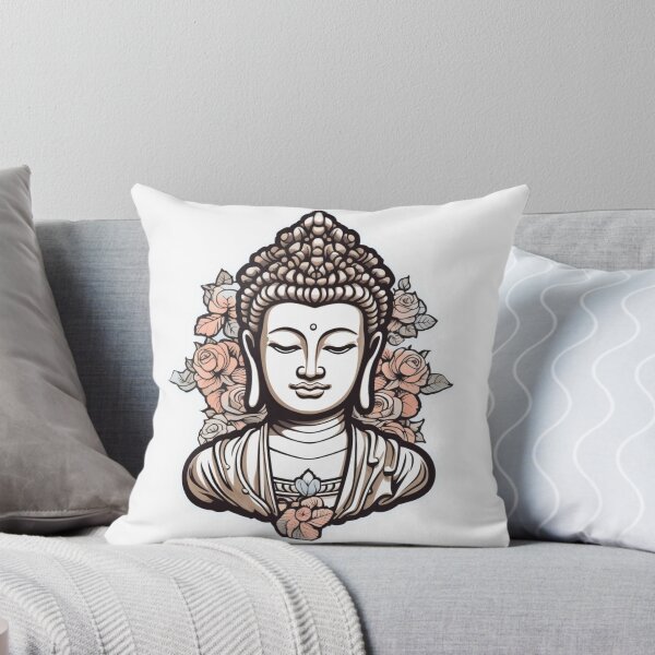 Item preview, Buddha Black White ,buddha Modern art , buddha Modern art home decoration designed and sold by MartynGrey.