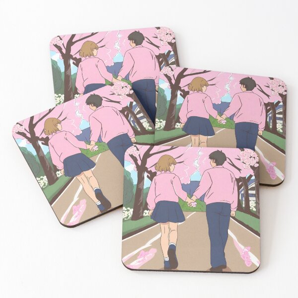 Item preview, student couple with sakura designed and sold by jo-heyme.