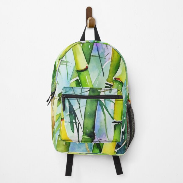 Item preview, Abstracted Bamboo Serenity: Fluid Watercolor in Traditional Japanese Style designed and sold by aricutcia.