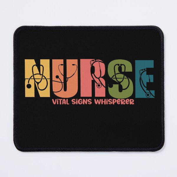 Item preview, NURSE with stethoscope and Vital Signs Whisperer, Nurse pride shirt, Healthcare professional apparel designed and sold by ShoniwDesigns.